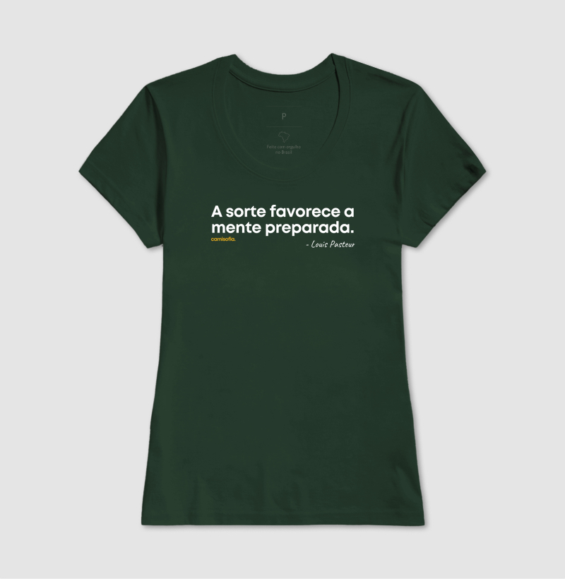A Sorte Favorece a Mente Preparada, Louis Pasteur